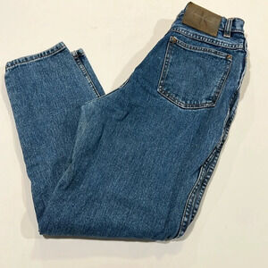 Ck jeans - vintage, mid wash, high rise straight leg